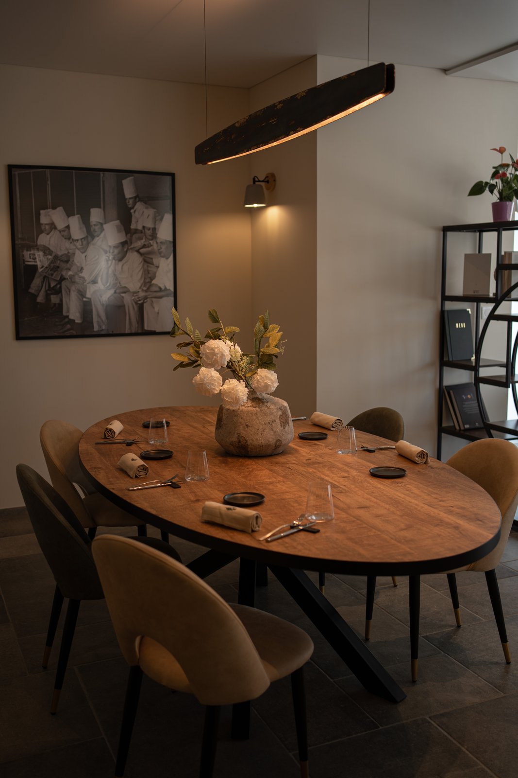 Salle du restaurant Aromates Givet